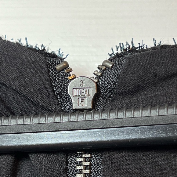 DKNYC BLACK SPARKLE TWEED DRESS SIZE 6 - Picture 6 of 7